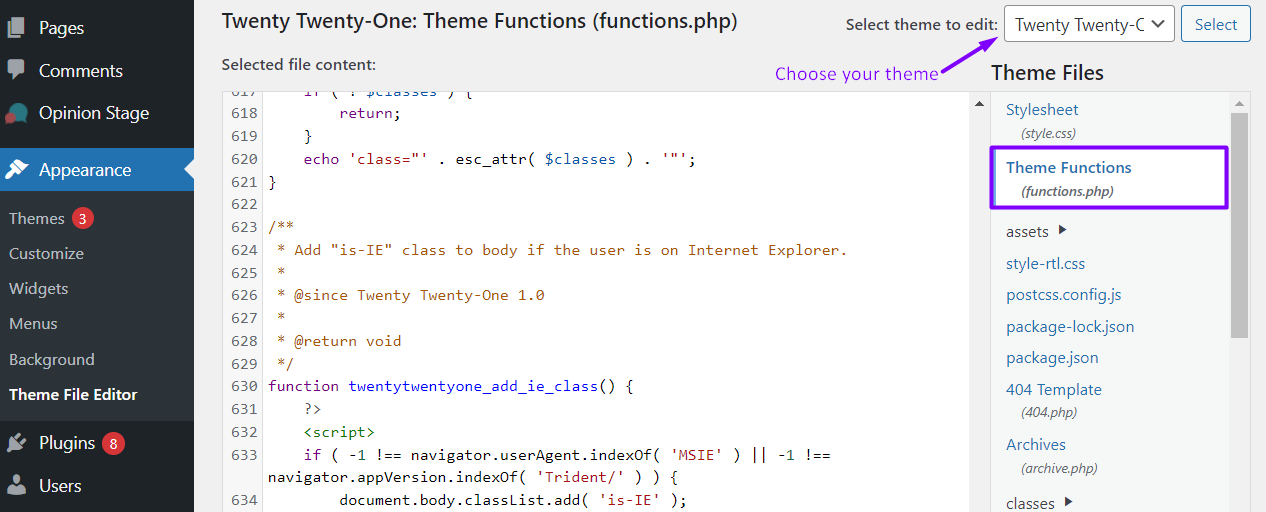 how-to-edit-code-in-wordpress-html-css-php-easywp